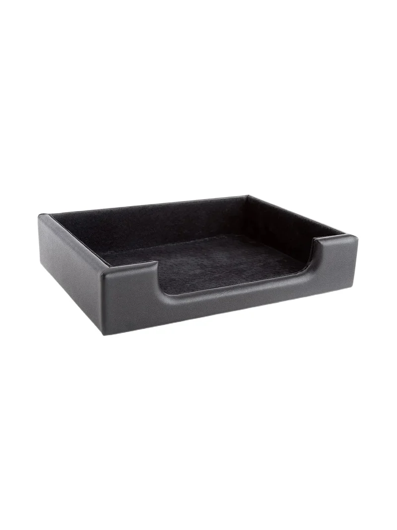 Royce New York Leather Desk Note Tray Organizer
