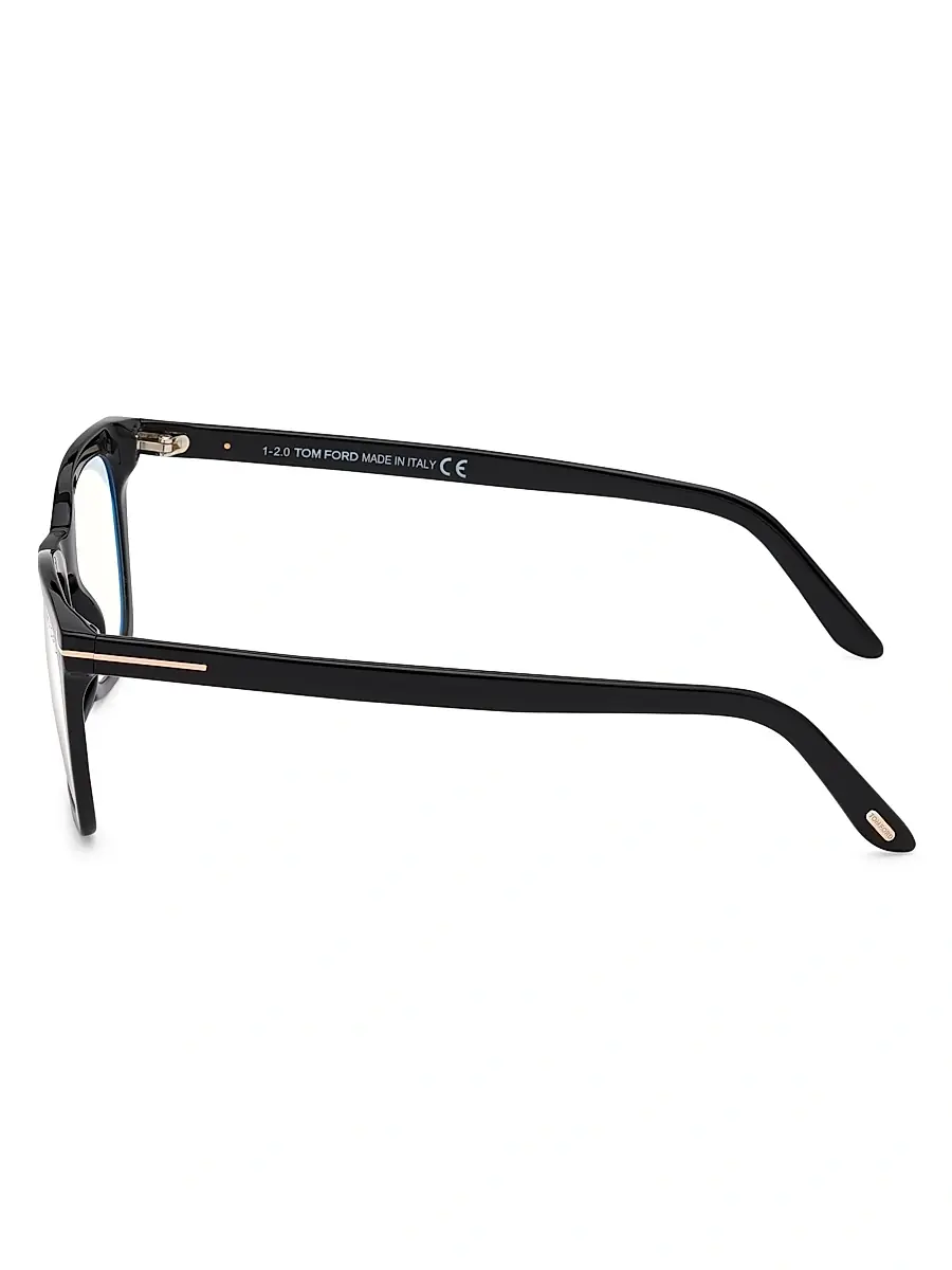 TOM FORD Men's 50MM Blue Filter Optical Glasses - Black | Thumbnail 3 TOM FORD Men's 50MM Blue Filter Optical Glasses - Black | Thumbnail 3