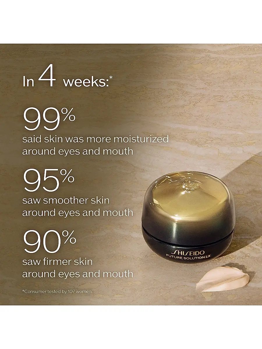 Shiseido Women's Future Solution LX Eye & Lip Cream | Thumbnail 4 Shiseido Women's Future Solution LX Eye & Lip Cream | Thumbnail 4