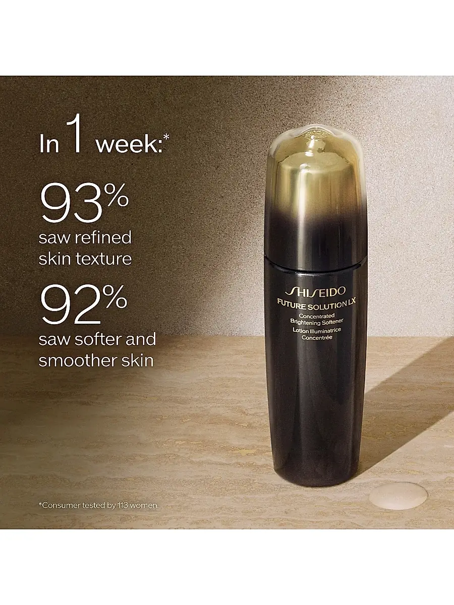 Shiseido Women's Future Solution LX Concentrated Brightening Softner | Thumbnail 4 Shiseido Women's Future Solution LX Concentrated Brightening Softner | Thumbnail 4