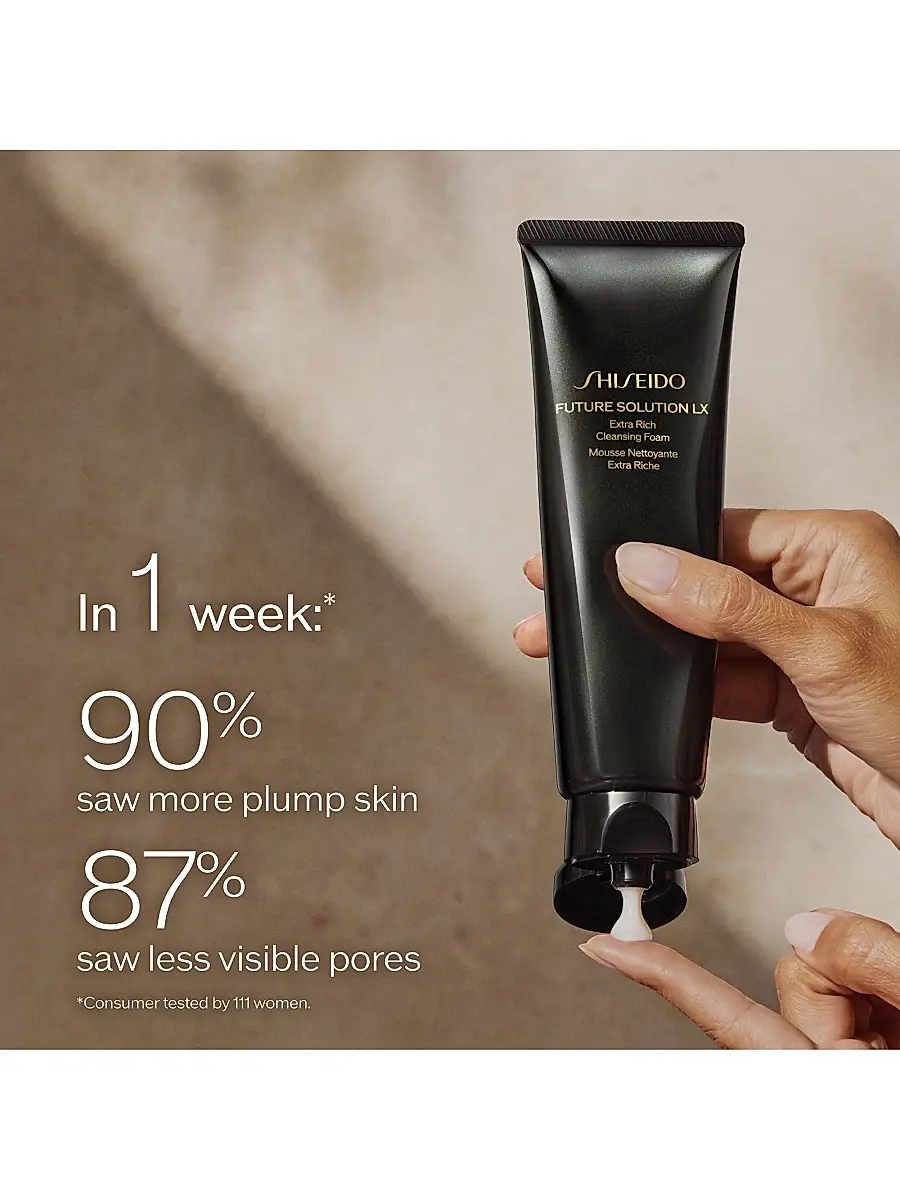 Shiseido Women's Extra Rich Cleansing Foam | Thumbnail 3 Shiseido Women's Extra Rich Cleansing Foam | Thumbnail 3