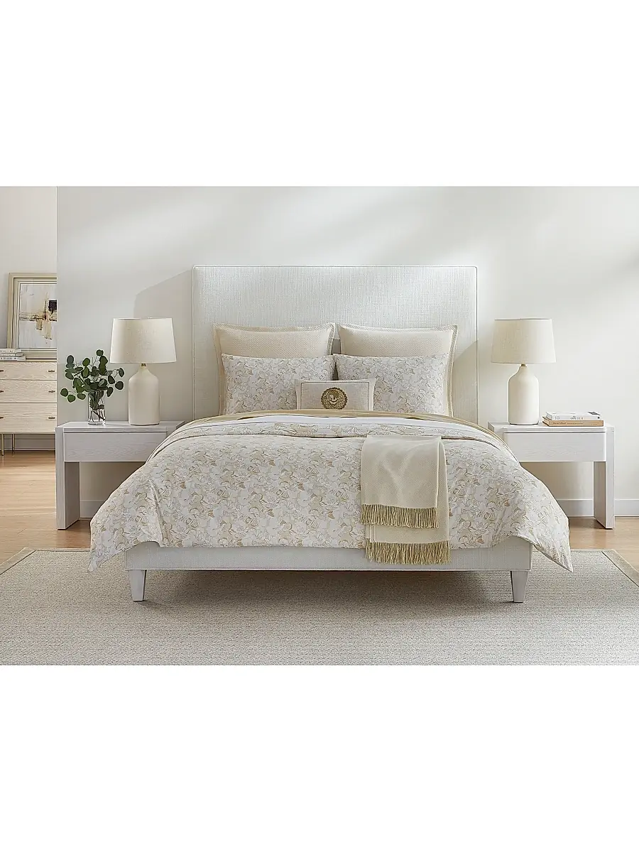 Sferra Tropici Duvet Cover & Sham Collection - Sand King | Image 1 Sferra Tropici Duvet Cover & Sham Collection - Sand King | Image 1