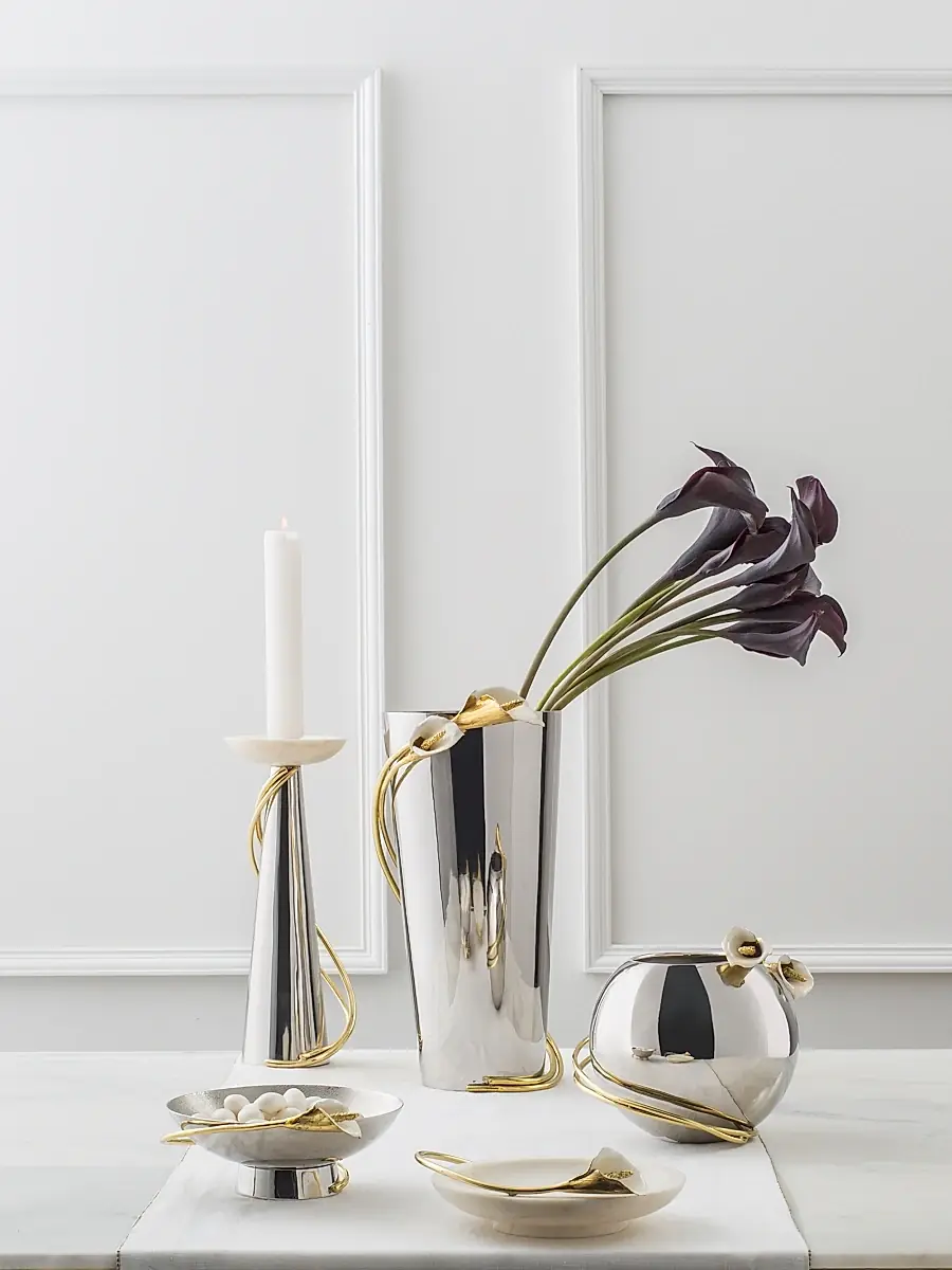 Michael Aram Calla Lily Stainless Steel Nut Dish | Thumbnail 2 Michael Aram Calla Lily Stainless Steel Nut Dish | Thumbnail 2