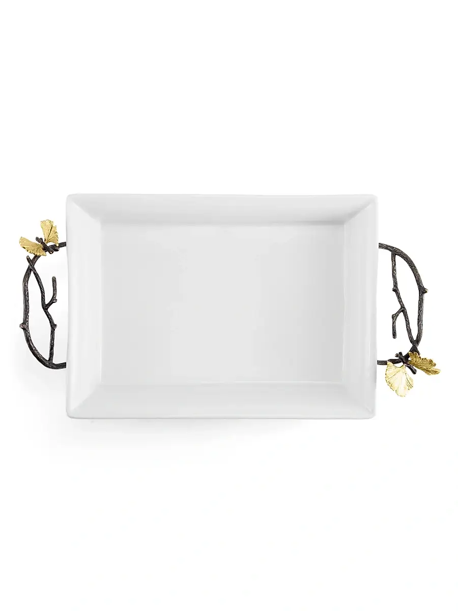 Michael Aram Butterfly Ginkgo 2-Quart Casserole Dish | Thumbnail 4 Michael Aram Butterfly Ginkgo 2-Quart Casserole Dish | Thumbnail 4