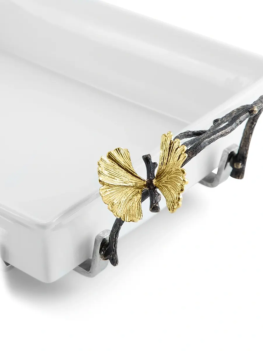 Michael Aram Butterfly Ginkgo 2-Quart Casserole Dish | Thumbnail 5 Michael Aram Butterfly Ginkgo 2-Quart Casserole Dish | Thumbnail 5