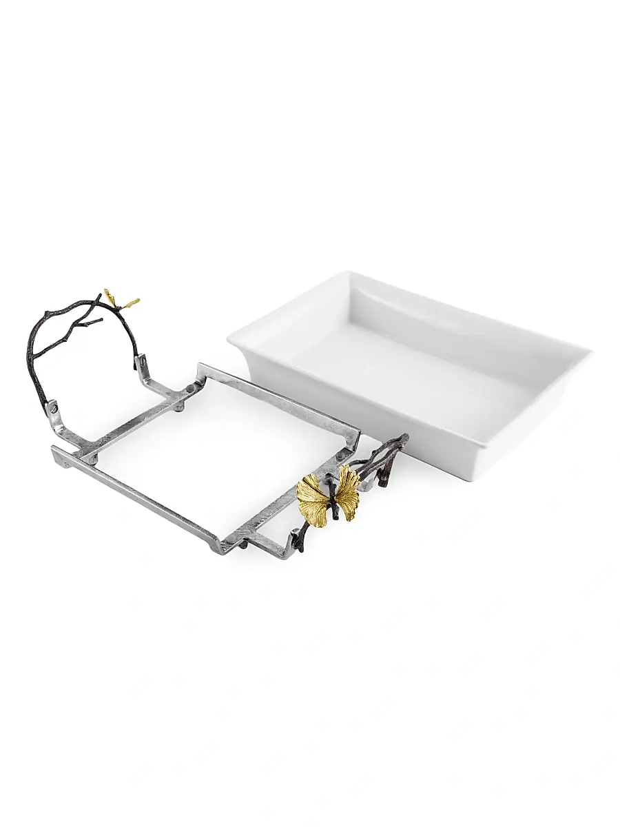 Michael Aram Butterfly Ginkgo 2-Quart Casserole Dish | Thumbnail 6 Michael Aram Butterfly Ginkgo 2-Quart Casserole Dish | Thumbnail 6