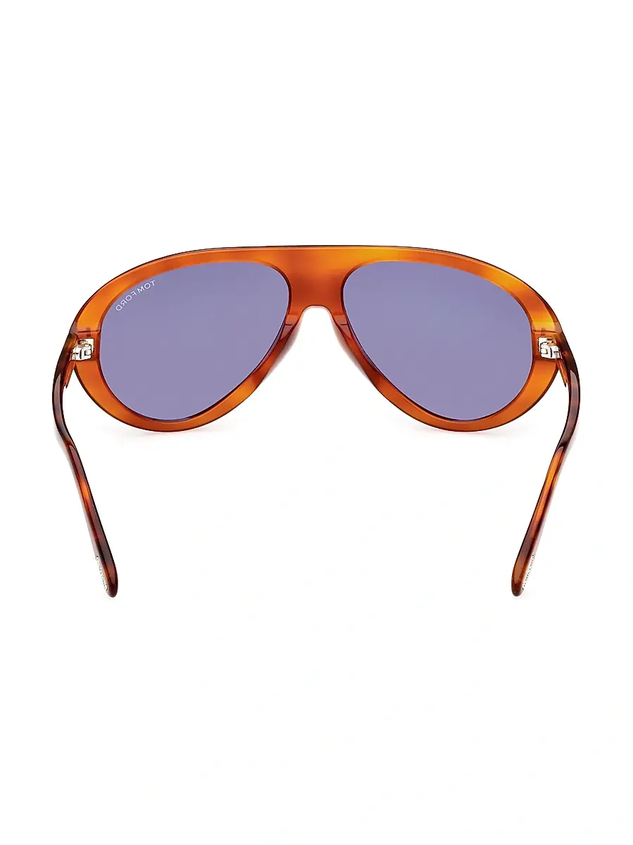 Tom Ford Men's Camillo-02 60MM Aviator Sunglasses | Thumbnail 5 Tom Ford Men's Camillo-02 60MM Aviator Sunglasses | Thumbnail 5