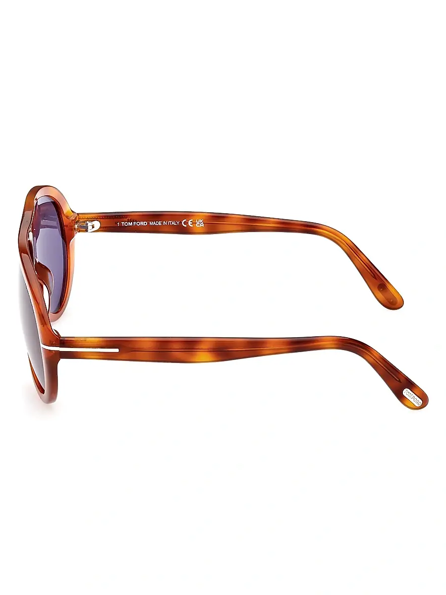 Tom Ford Men's Camillo-02 60MM Aviator Sunglasses | Thumbnail 6 Tom Ford Men's Camillo-02 60MM Aviator Sunglasses | Thumbnail 6