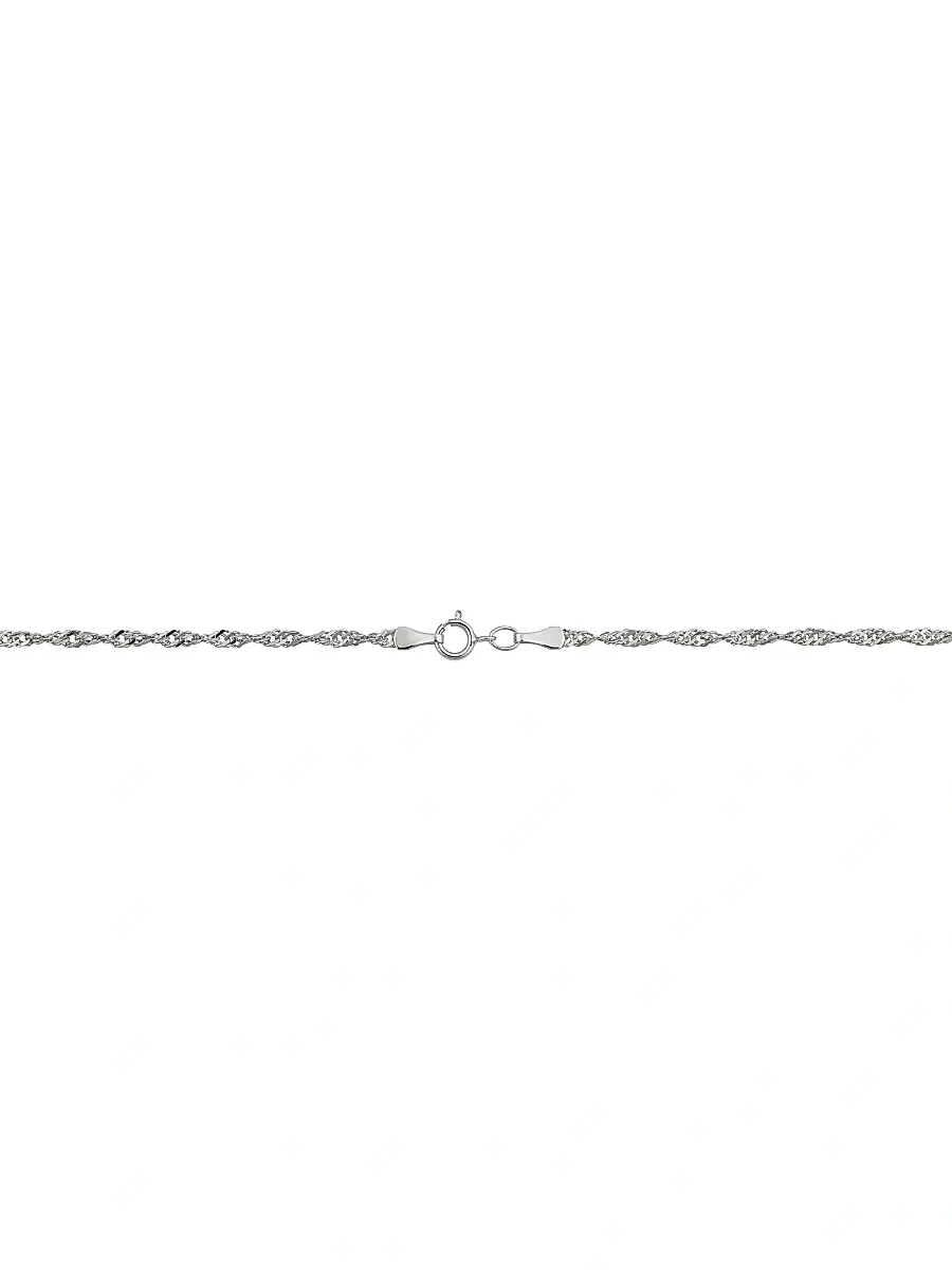 Oradina Women's 14K White Gold Spirah Chain - White Gold | Thumbnail 2 Oradina Women's 14K White Gold Spirah Chain - White Gold | Thumbnail 2