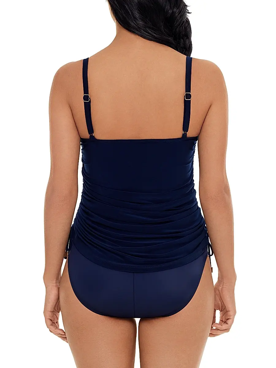 Magicsuit Women's Chromatique Ella Ruched Tankini Top | Thumbnail 3