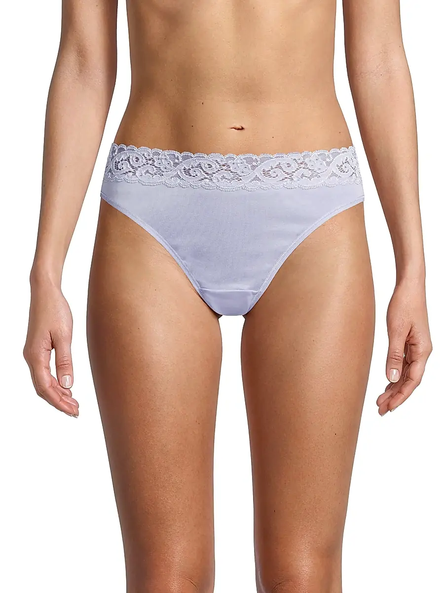 Hanro Women's Moments Hi-Cut Brief | Thumbnail 3