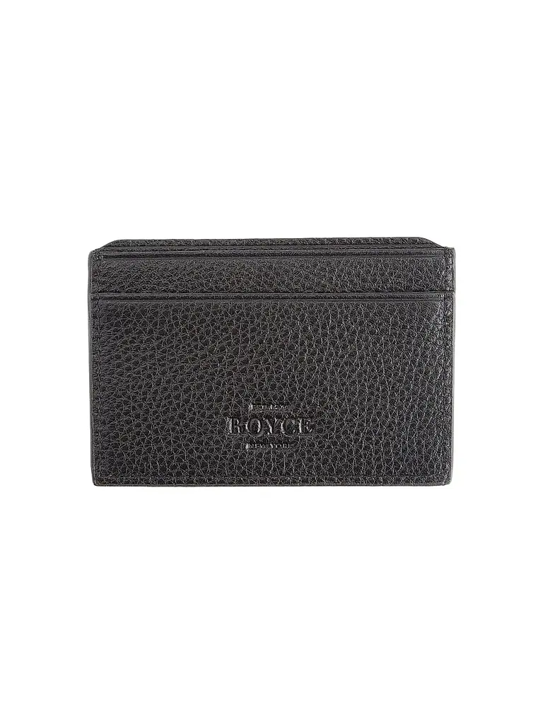 Royce New York Women's RFID-Blocking Leather Card Case