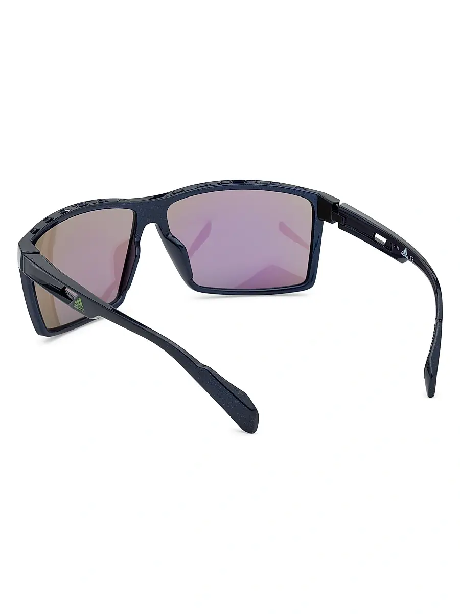 adidas Y-3 Men's 63MM Square Injected Sunglasses | Thumbnail 5