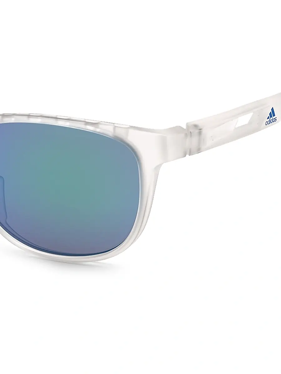 adidas Y-3 Men's 55MM Square Injected Sunglasses | Thumbnail 3