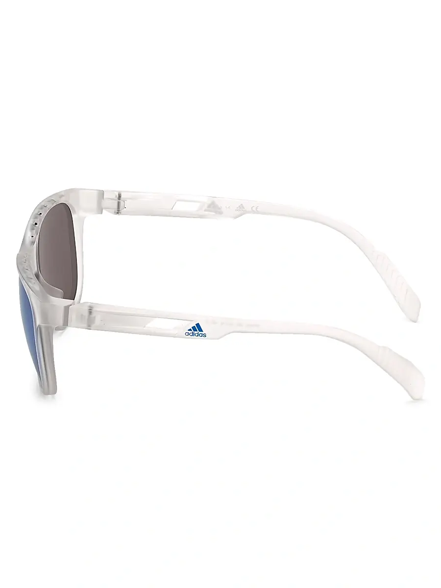 adidas Y-3 Men's 55MM Square Injected Sunglasses | Thumbnail 4