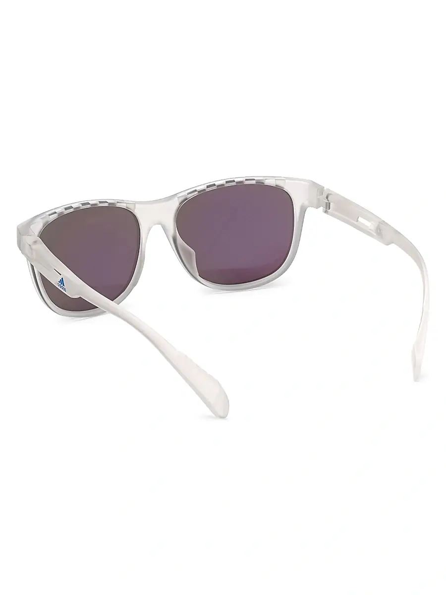 adidas Y-3 Men's 55MM Square Injected Sunglasses | Thumbnail 5