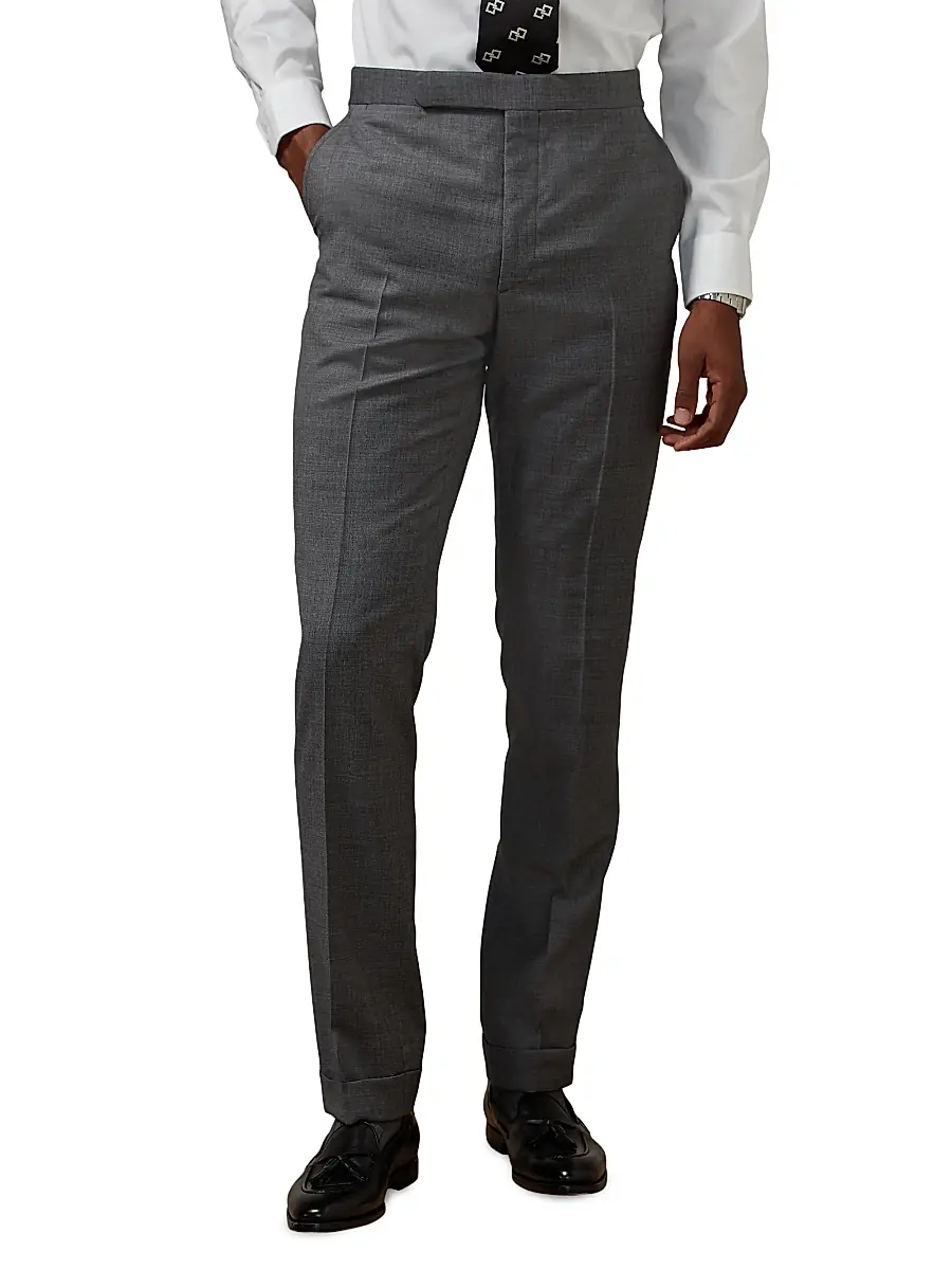 Ralph Lauren Purple Label Men's Gregory Wool Single-Breasted Suit | Thumbnail 6 Ralph Lauren Purple Label Men's Gregory Wool Single-Breasted Suit | Thumbnail 6