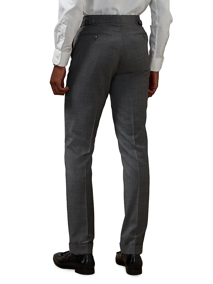 Ralph Lauren Purple Label Men's Gregory Wool Single-Breasted Suit | Thumbnail 7 Ralph Lauren Purple Label Men's Gregory Wool Single-Breasted Suit | Thumbnail 7