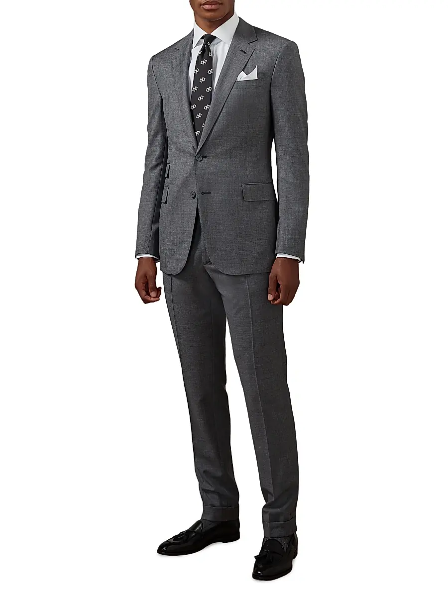 Ralph Lauren Purple Label Men's Gregory Wool Single-Breasted Suit