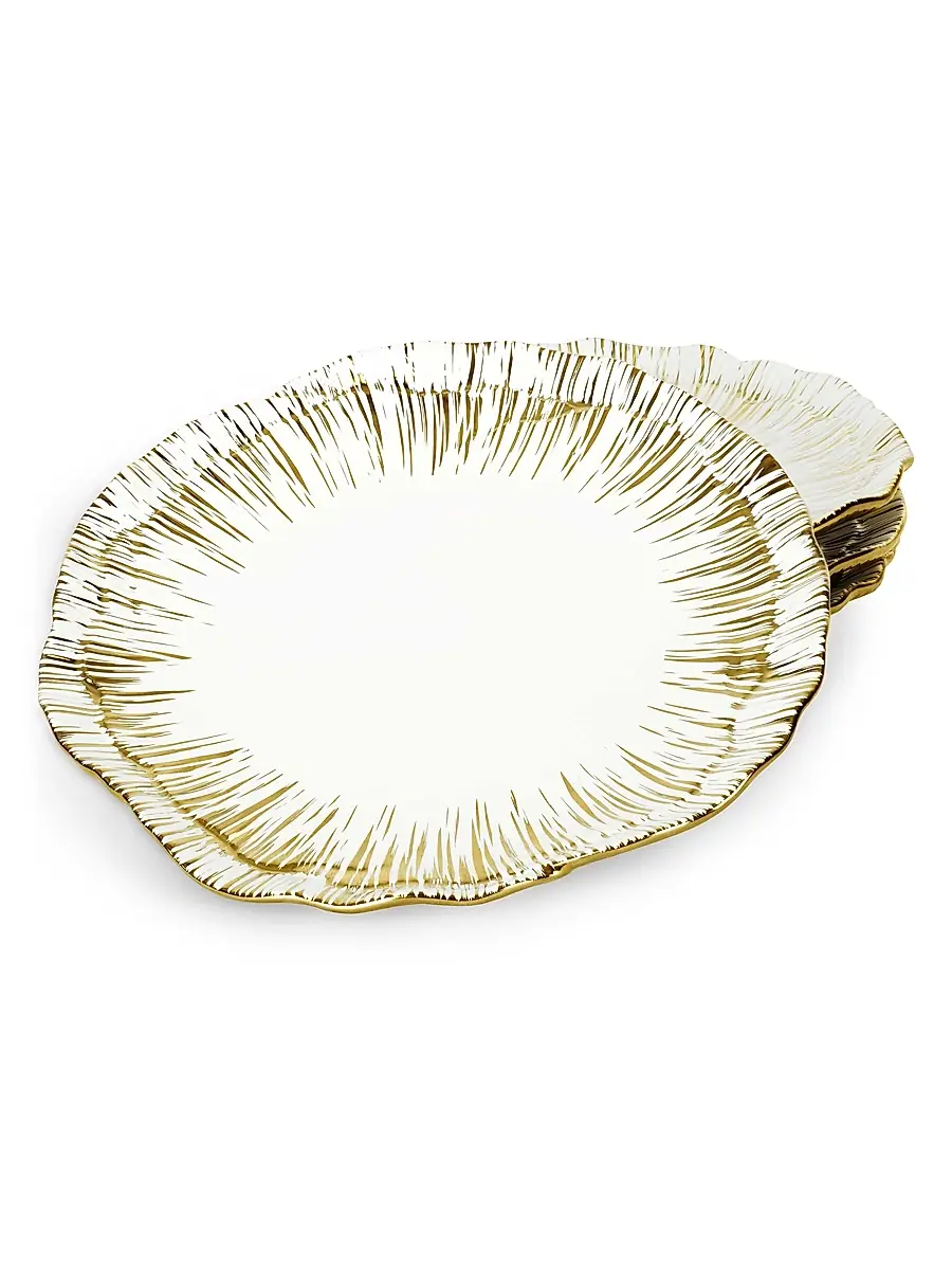Michael Aram Anemone Four-Piece Side Plate Set | Thumbnail 4