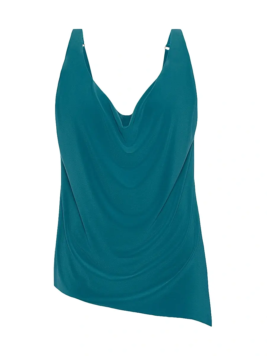 Magicsuit Women's Solids Tankini Top - Peacock Blue | Image 1 Magicsuit Women's Solids Tankini Top - Peacock Blue | Image 1