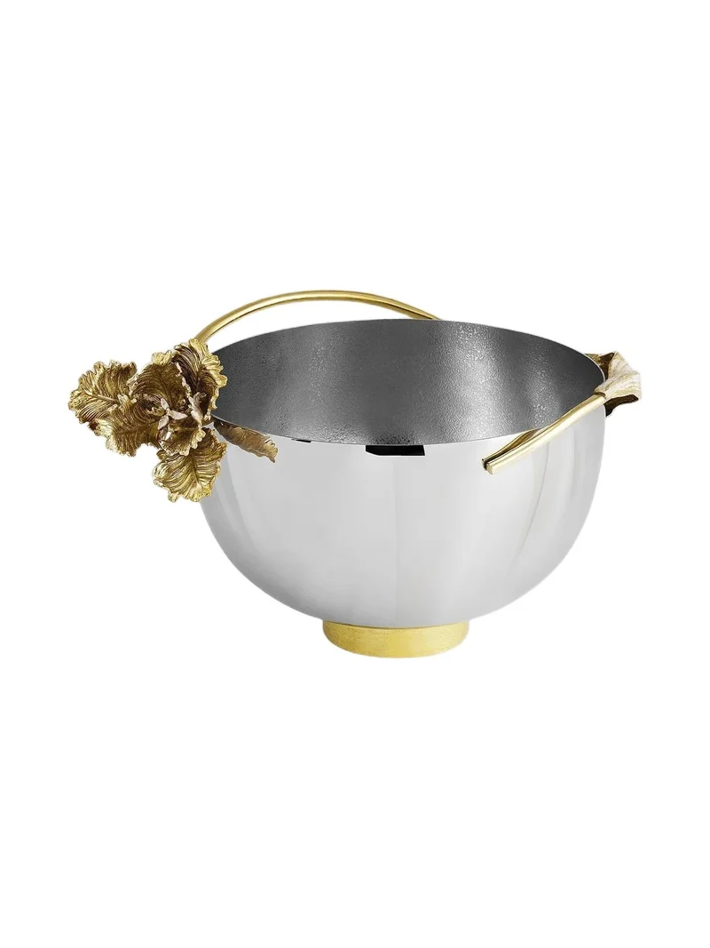 Michael Aram Tulip Large Stainless Steel Bowl