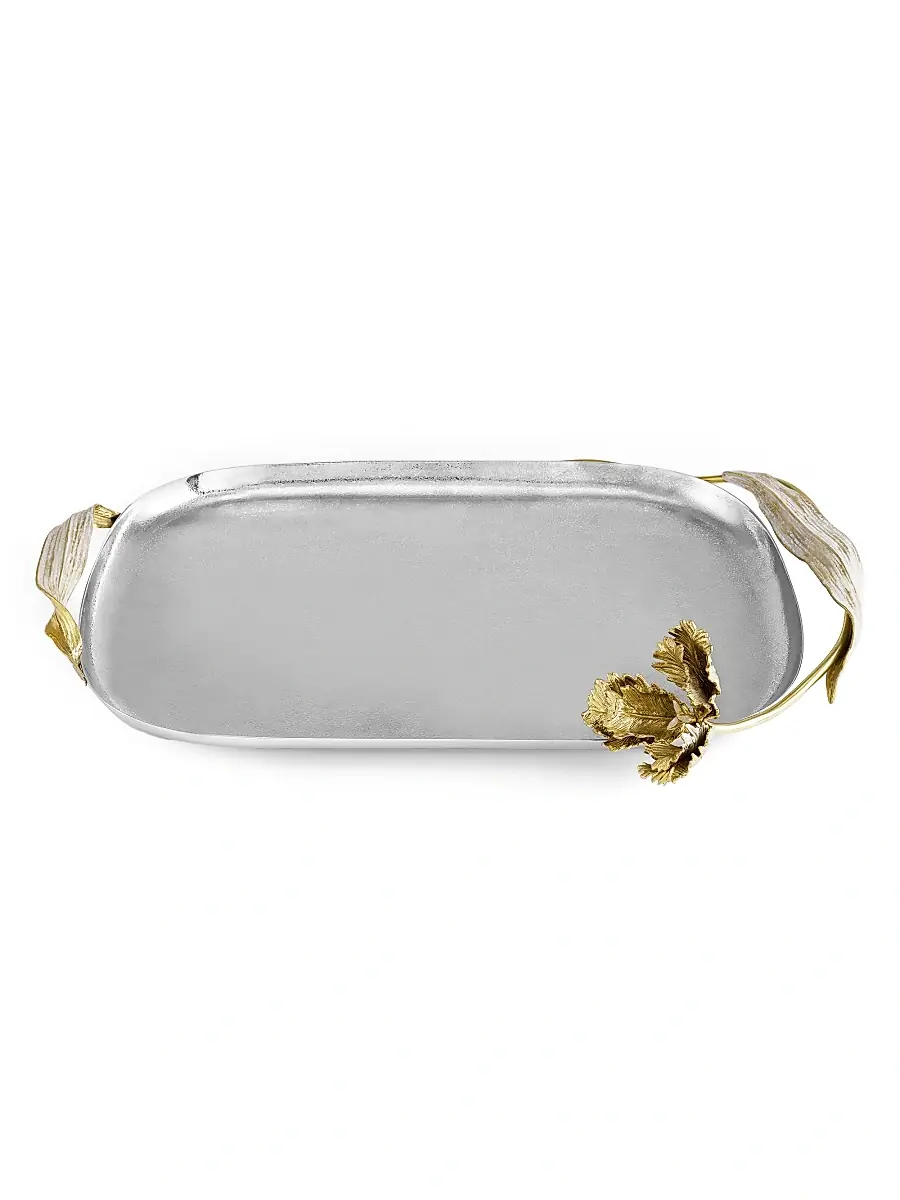 Michael Aram Tulip Stainless Steel Tray | Thumbnail 2