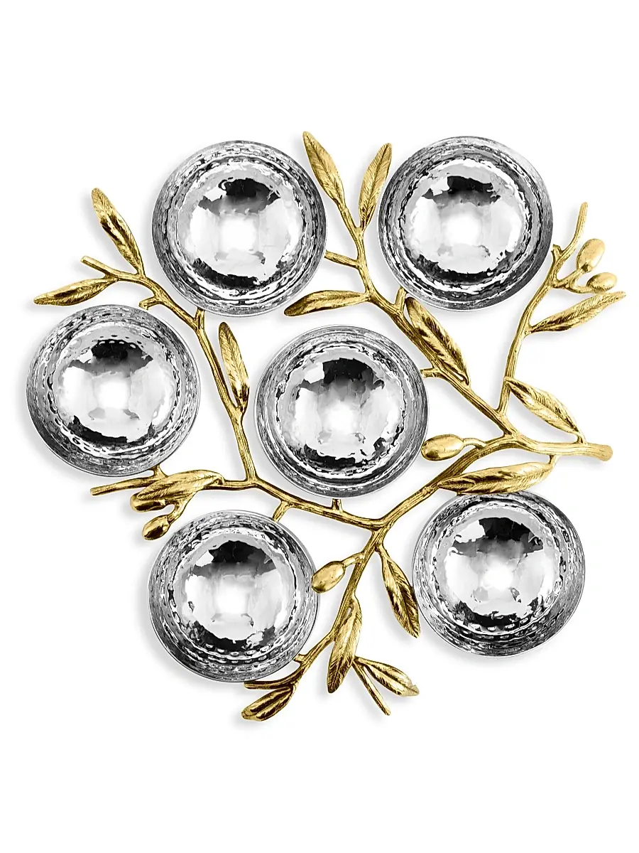 Michael Aram Olive Branch Seder Plate | Thumbnail 3 Michael Aram Olive Branch Seder Plate | Thumbnail 3