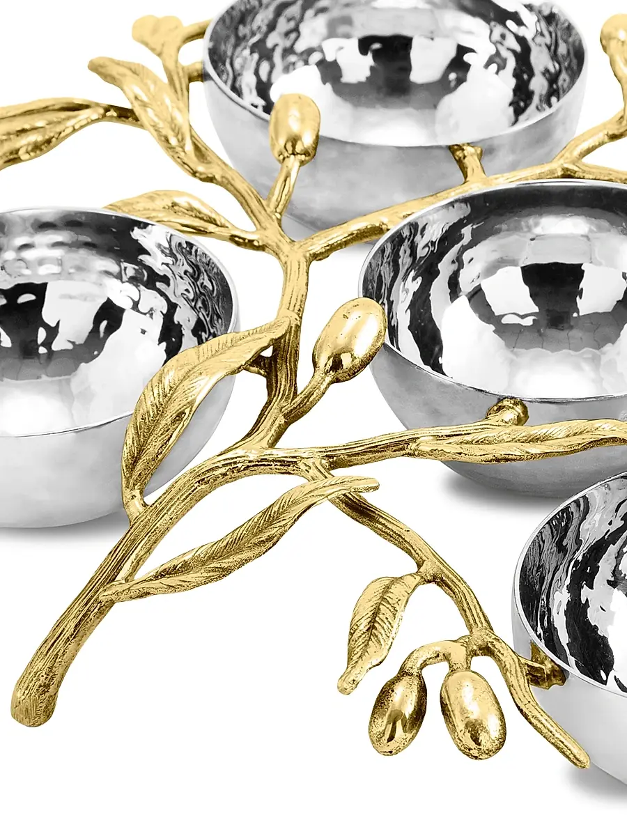 Michael Aram Olive Branch Seder Plate | Thumbnail 4 Michael Aram Olive Branch Seder Plate | Thumbnail 4