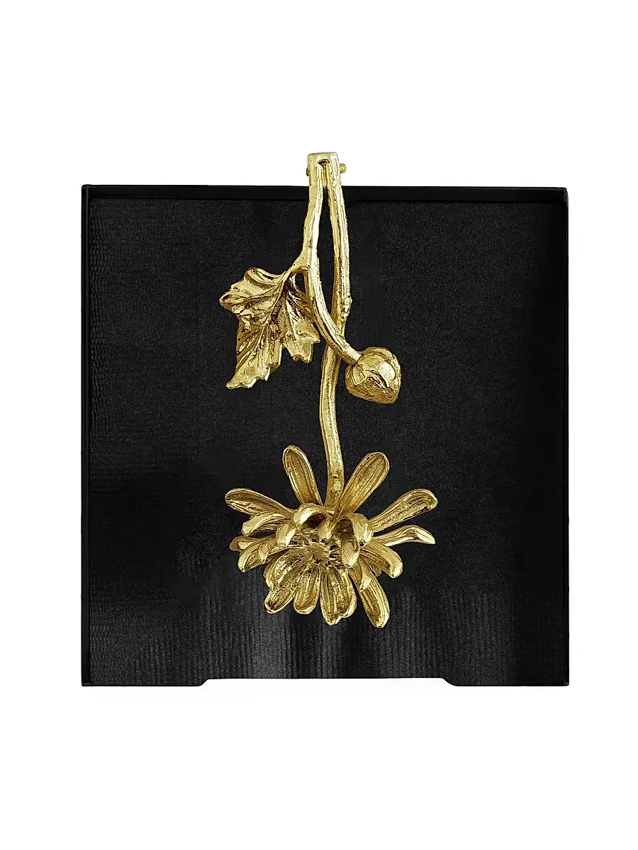 Michael Aram Dahlia Cocktail Napkin Holder | Thumbnail 3