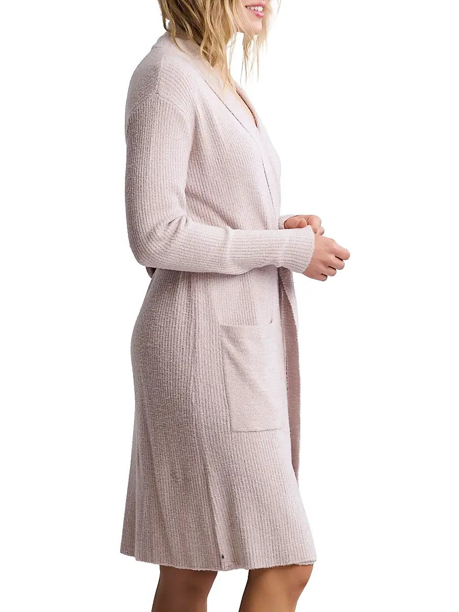 Barefoot Dreams Women's CozyChic Lite Rib-Knit Robe | Thumbnail 3 Barefoot Dreams Women's CozyChic Lite Rib-Knit Robe | Thumbnail 3