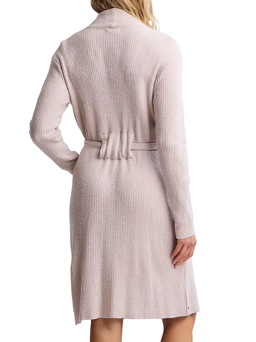 Barefoot Dreams Women's CozyChic Lite Rib-Knit Robe | Thumbnail 4 Barefoot Dreams Women's CozyChic Lite Rib-Knit Robe | Thumbnail 4