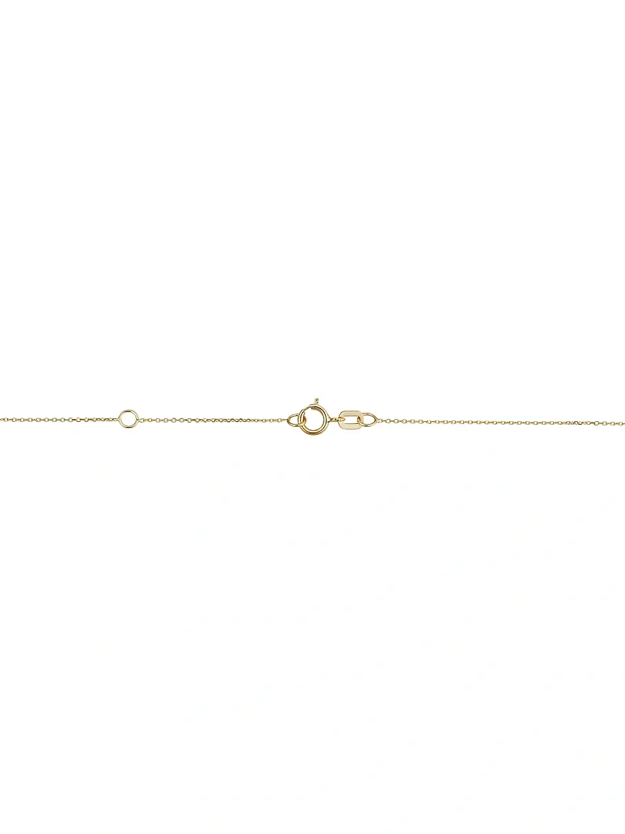 Oradina Women's 14K Yellow Gold Vicenza Single Drop Necklace - Yellow Gold | Thumbnail 2 Oradina Women's 14K Yellow Gold Vicenza Single Drop Necklace - Yellow Gold | Thumbnail 2