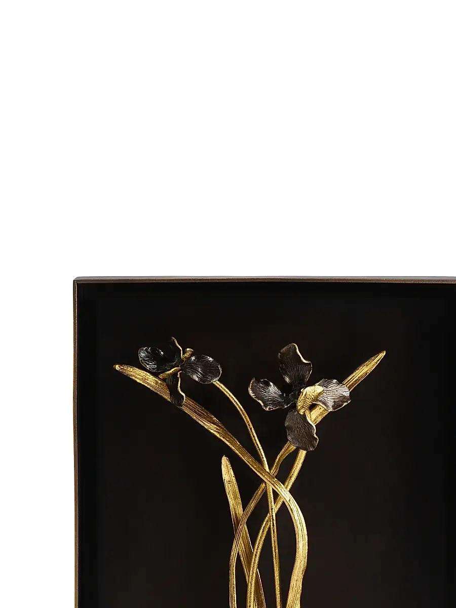 Michael Aram Special Editions Black Iris Shadow Box | Thumbnail 2 Michael Aram Special Editions Black Iris Shadow Box | Thumbnail 2