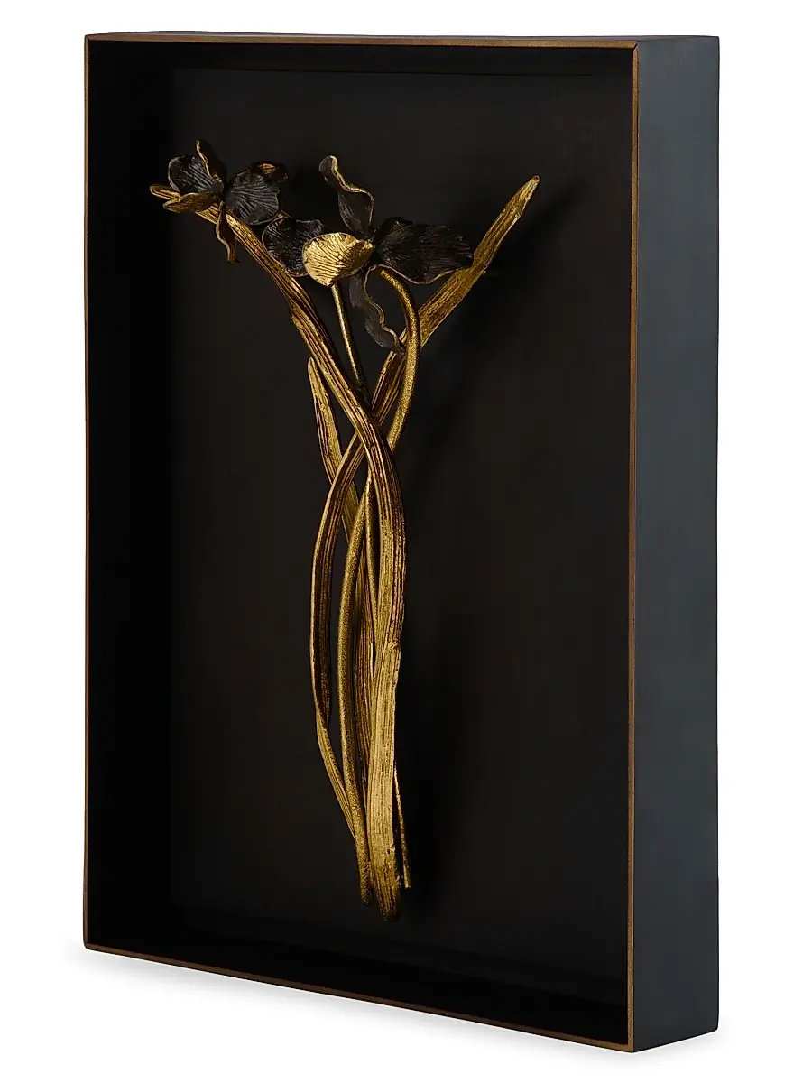 Michael Aram Special Editions Black Iris Shadow Box | Thumbnail 3 Michael Aram Special Editions Black Iris Shadow Box | Thumbnail 3