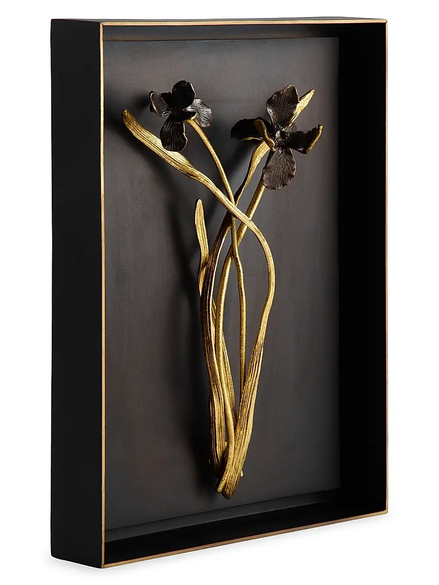 Michael Aram Special Editions Black Iris Shadow Box | Thumbnail 4 Michael Aram Special Editions Black Iris Shadow Box | Thumbnail 4