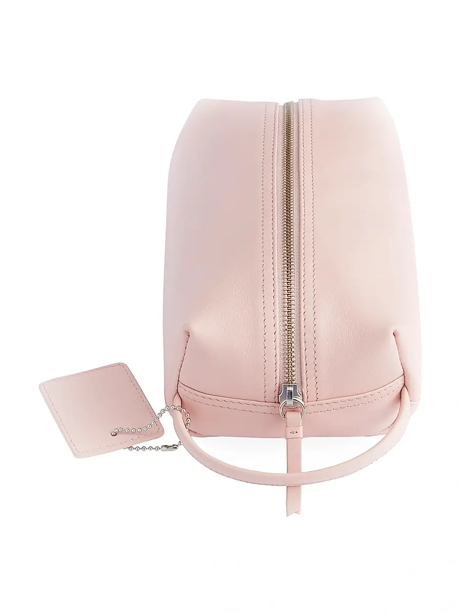 Royce New York Women's Compact Leather Toiletry Bag | Thumbnail 3 Royce New York Women's Compact Leather Toiletry Bag | Thumbnail 3