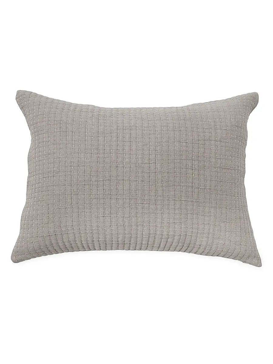 Pom Pom at Home Vancouver Coverlet & Shams Collection - Grey | Thumbnail 3 Pom Pom at Home Vancouver Coverlet & Shams Collection - Grey | Thumbnail 3
