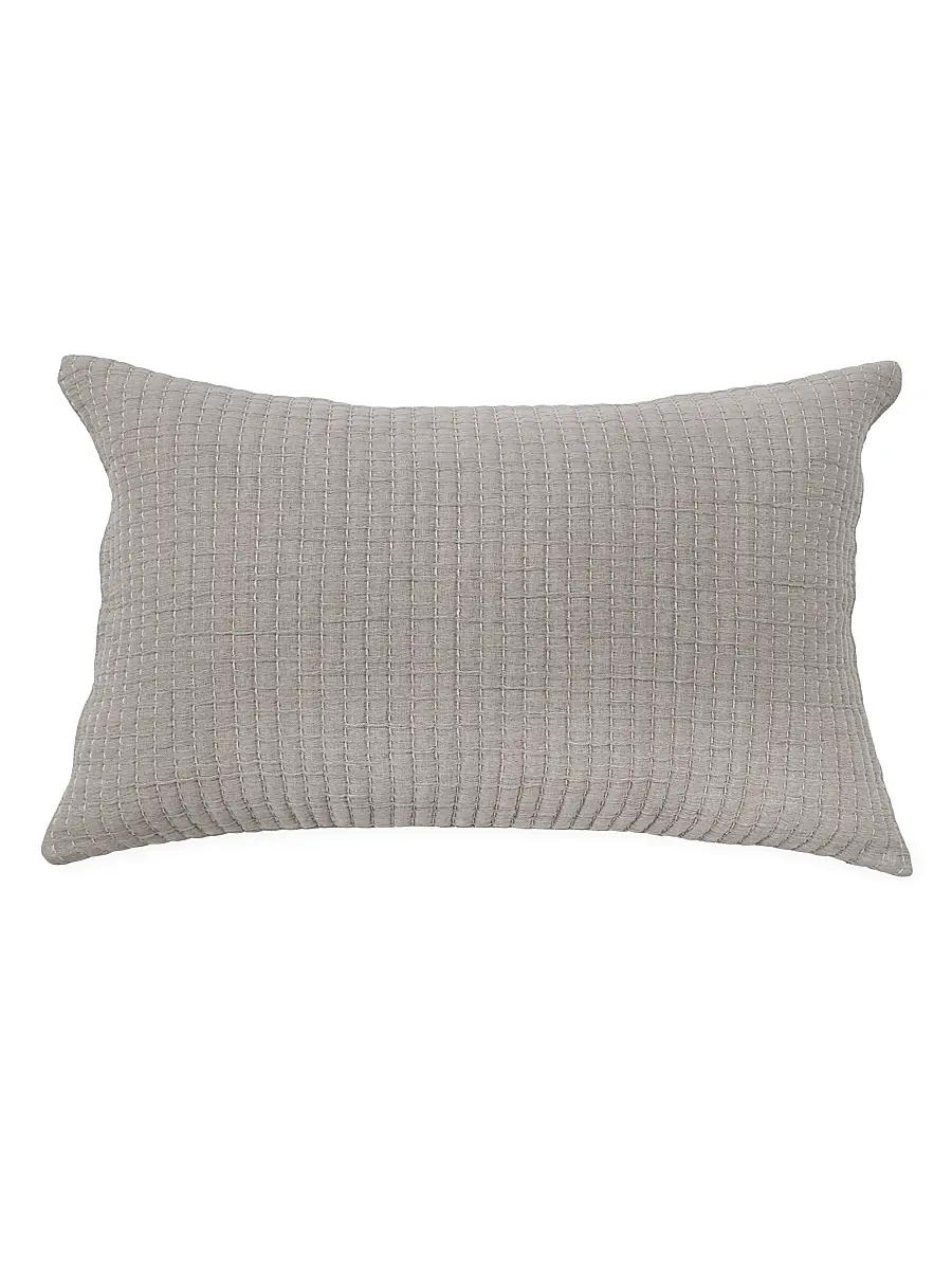 Pom Pom at Home Vancouver Coverlet & Shams Collection - Grey | Thumbnail 4 Pom Pom at Home Vancouver Coverlet & Shams Collection - Grey | Thumbnail 4
