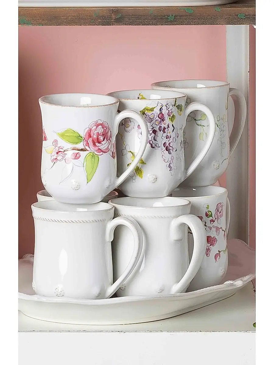 Juliska Berry & Thread Floral Sketch Mug | Thumbnail 3