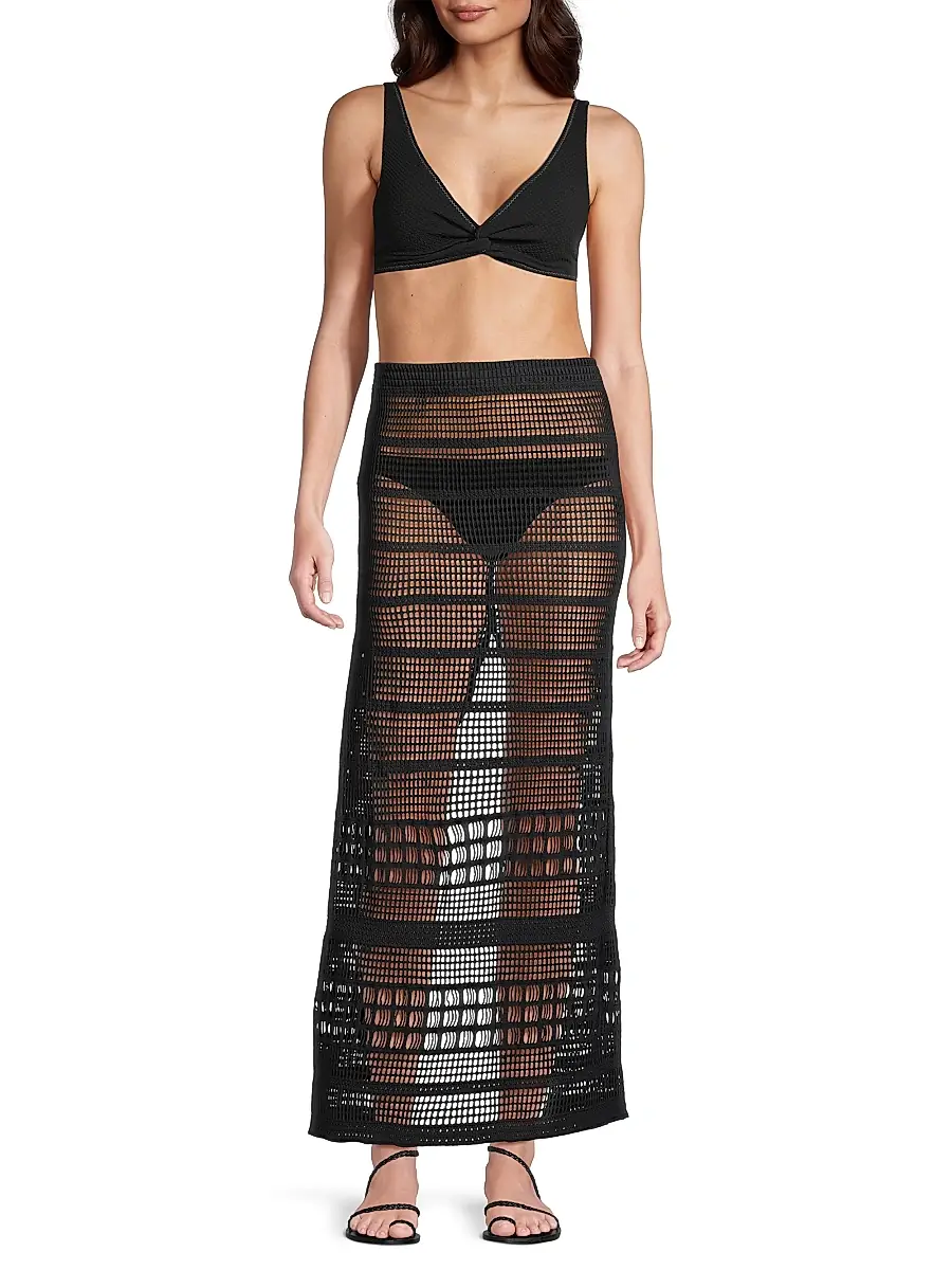 Peixoto Women's Ellis Sheer Maxi Skirt | Thumbnail 2 Peixoto Women's Ellis Sheer Maxi Skirt | Thumbnail 2