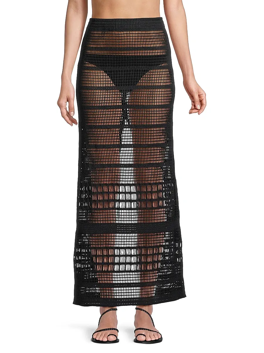 Peixoto Women's Ellis Sheer Maxi Skirt | Thumbnail 3 Peixoto Women's Ellis Sheer Maxi Skirt | Thumbnail 3