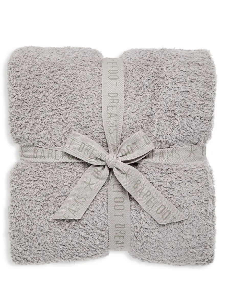 Barefoot Dreams Cozy Chic Throw - Dove Grey | Image 1 Barefoot Dreams Cozy Chic Throw - Dove Grey | Image 1