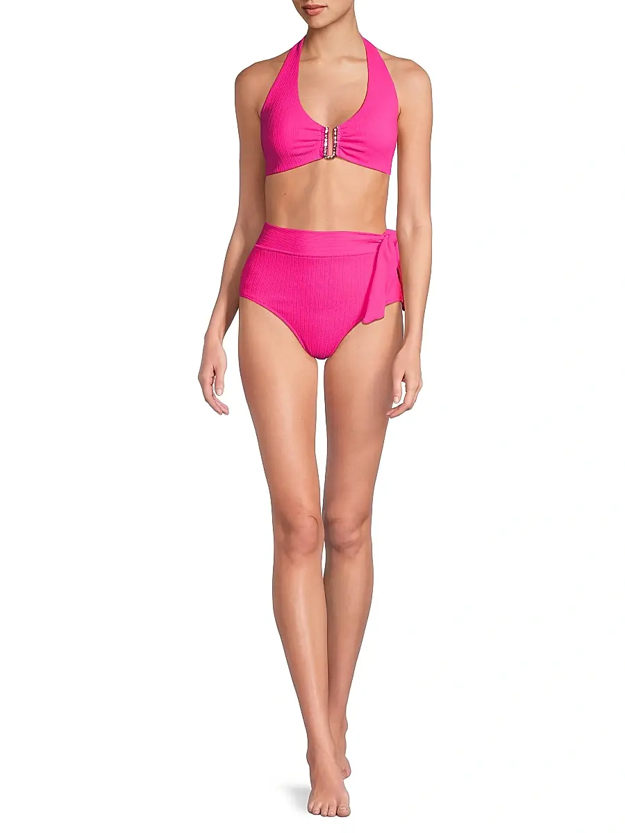 Change of Scenery Women's Melissa Halter U-Ring Bikini Top | Thumbnail 2 Change of Scenery Women's Melissa Halter U-Ring Bikini Top | Thumbnail 2