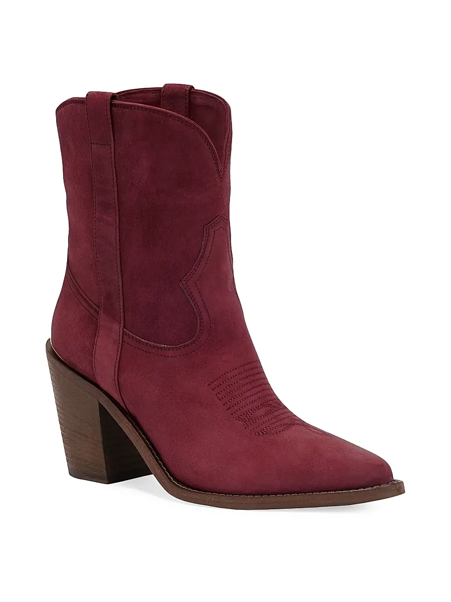 Partlow Women's Leigh Anne 90MM Suede Ankle Booties | Thumbnail 2 Partlow Women's Leigh Anne 90MM Suede Ankle Booties | Thumbnail 2