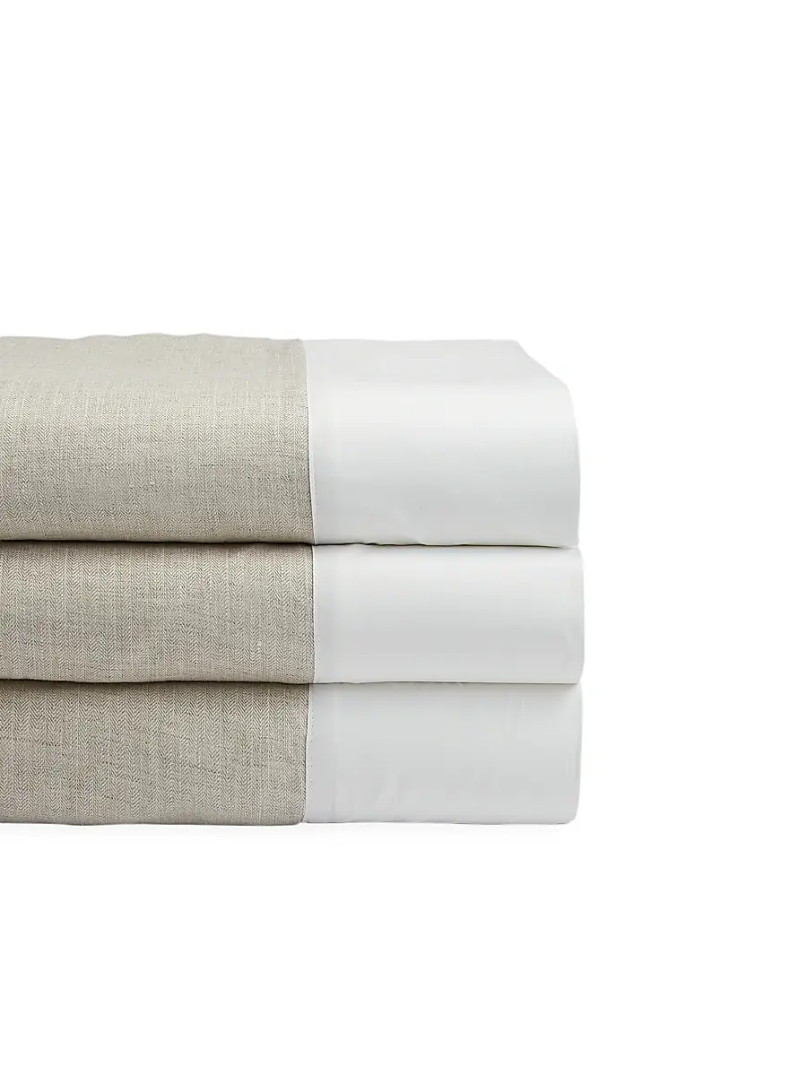 Lili Alessandra Rain Natural Dawn Tailored Bed Skirt | Thumbnail 2