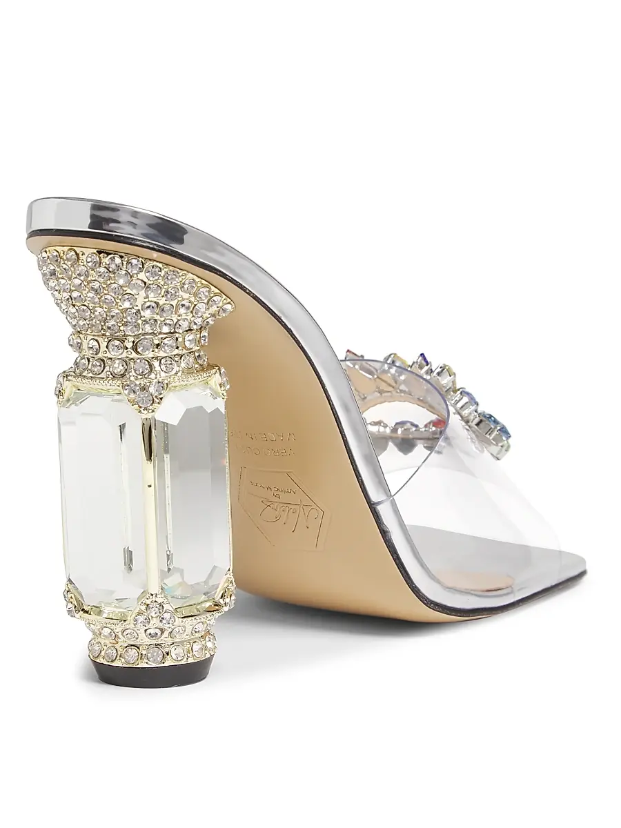 Nalebe Women's Aurum 100MM Transparent Mules | Thumbnail 3 Nalebe Women's Aurum 100MM Transparent Mules | Thumbnail 3