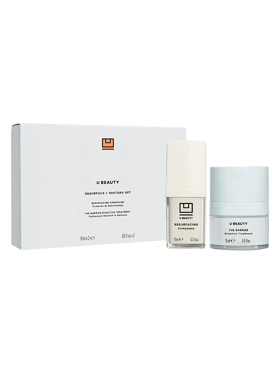 U BEAUTY Women's The Resurface + Restore Set