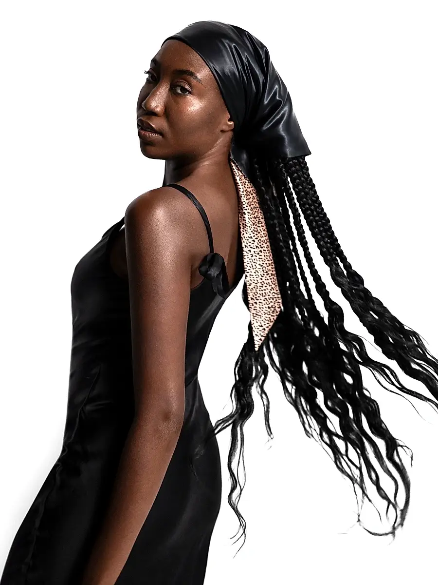 Slip Women's Pure Silk Hair Wrap | Thumbnail 9 Slip Women's Pure Silk Hair Wrap | Thumbnail 9