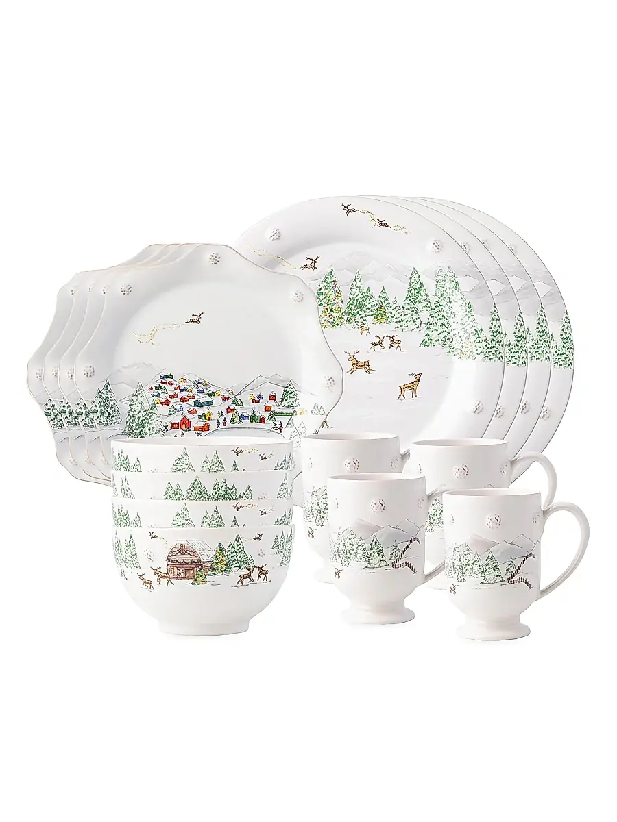 Juliska Berry & Thread North Pole 16-Piece Place Setting | Image 1 Juliska Berry & Thread North Pole 16-Piece Place Setting | Image 1